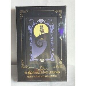 Nightmare Before Christmas Mega Sized Tarot Deck Guidebook Disney NEW